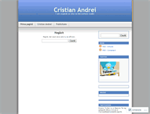 Tablet Screenshot of crystiano.wordpress.com