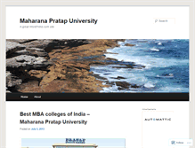 Tablet Screenshot of bestmbacollegesofindia.wordpress.com