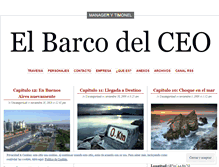 Tablet Screenshot of elbarcodelceo.wordpress.com