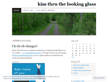 Tablet Screenshot of kimschell.wordpress.com