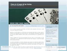 Tablet Screenshot of ganaventas.wordpress.com