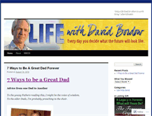 Tablet Screenshot of davidbordow.wordpress.com