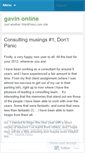Mobile Screenshot of gavinrussell.wordpress.com
