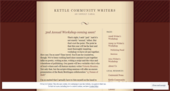 Desktop Screenshot of kcwriters.wordpress.com