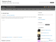 Tablet Screenshot of palpitariabrasil.wordpress.com