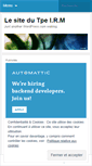 Mobile Screenshot of irmtpe.wordpress.com
