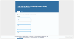 Desktop Screenshot of mulibrarypsych.wordpress.com