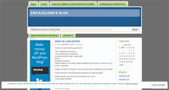 Desktop Screenshot of ericajuliana.wordpress.com