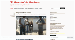 Desktop Screenshot of elmanchon.wordpress.com