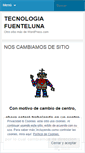 Mobile Screenshot of fuentelunatecnologia.wordpress.com