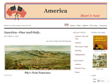 Tablet Screenshot of americaheartandsoul.wordpress.com