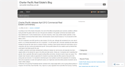 Desktop Screenshot of charterpacific.wordpress.com