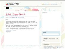 Tablet Screenshot of mimi1204.wordpress.com