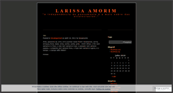 Desktop Screenshot of laraamorim.wordpress.com