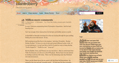 Desktop Screenshot of cilantroberry.wordpress.com