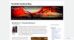 Desktop Screenshot of bottlecapbrewblog.wordpress.com