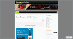 Desktop Screenshot of busspepper.wordpress.com