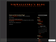 Tablet Screenshot of nikwallenda.wordpress.com