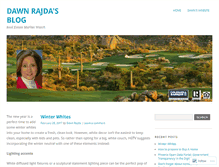 Tablet Screenshot of dawnrajda.wordpress.com