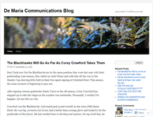 Tablet Screenshot of demariaj.wordpress.com