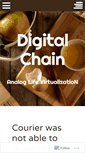 Mobile Screenshot of digitalchain.wordpress.com