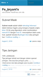 Mobile Screenshot of febryanramadhani.wordpress.com