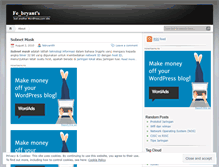 Tablet Screenshot of febryanramadhani.wordpress.com
