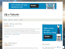 Tablet Screenshot of devlifeintechnicolor.wordpress.com