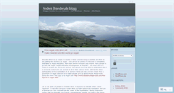 Desktop Screenshot of andersbranderud.wordpress.com