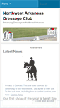 Mobile Screenshot of nwadressage.wordpress.com