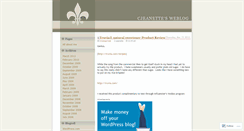 Desktop Screenshot of cjeanette.wordpress.com