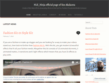 Tablet Screenshot of nleninja.wordpress.com