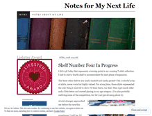 Tablet Screenshot of nancymn.wordpress.com