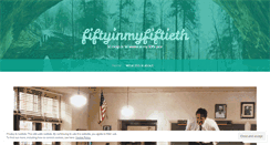 Desktop Screenshot of fiftyinmyfiftieth.wordpress.com