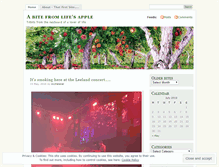 Tablet Screenshot of lifesanapple.wordpress.com