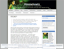 Tablet Screenshot of himmelsnetz.wordpress.com