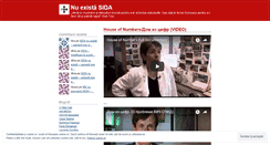 Desktop Screenshot of nuexistasida.wordpress.com