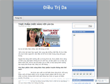 Tablet Screenshot of dieutrida.wordpress.com