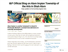 Tablet Screenshot of alamimpian.wordpress.com