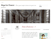 Tablet Screenshot of desydemeter.wordpress.com