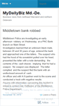 Mobile Screenshot of mydailybiz.wordpress.com