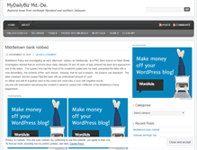 Tablet Screenshot of mydailybiz.wordpress.com