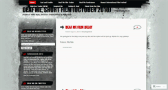 Desktop Screenshot of deafme.wordpress.com