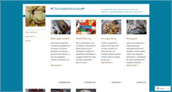 Desktop Screenshot of chocolateyframbuesa.wordpress.com