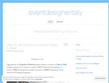 Tablet Screenshot of eventdesigneritaly.wordpress.com