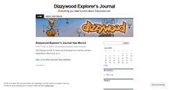 Desktop Screenshot of dizzywood.wordpress.com