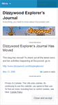 Mobile Screenshot of dizzywood.wordpress.com