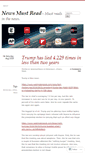Mobile Screenshot of newsmustread.wordpress.com