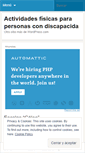 Mobile Screenshot of discapacitadosteco.wordpress.com