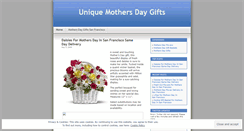 Desktop Screenshot of mothersdaygiftssanfrancisco.wordpress.com